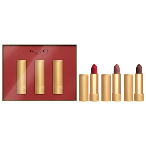 gucci velvet matte lipstick set